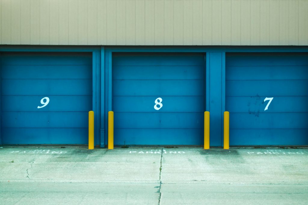 Self storage facility exterior representing self storage loans